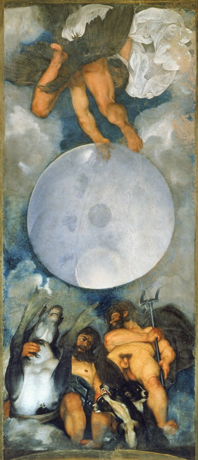 Jupiter, Neptune and Pluto by Michelangelo Merisi Caravaggio